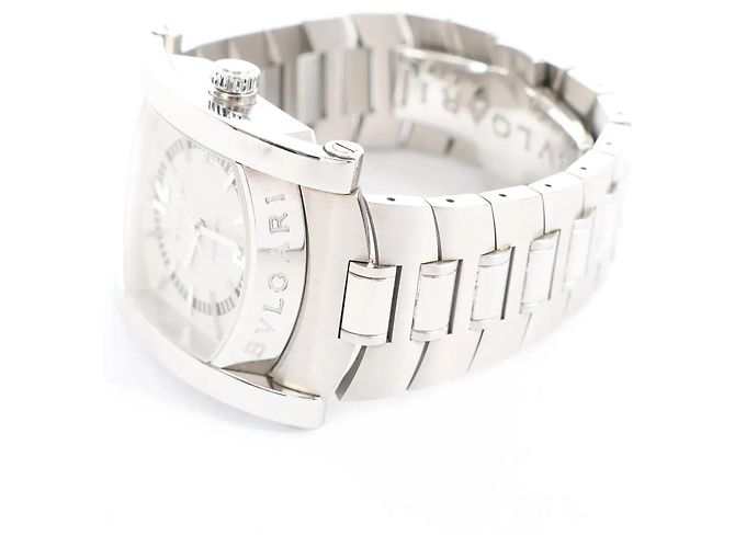 Bulgari Relógio Bvlgari Assioma AA48S L6648 SS WZ com mostrador bege Prata - vista 5