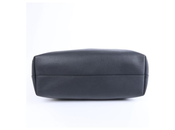 Autre Marque Saint Laurent Paris Sac Shopping Leather Tote bag in Black Nero - vista 7