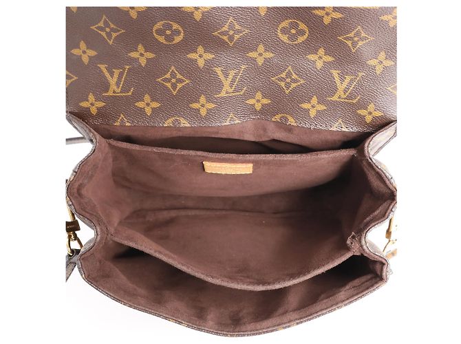 Louis Vuitton Metis MM Pochette Monogram Canvas Crossbody Bag in Brown M44875 Marrone - vista 12