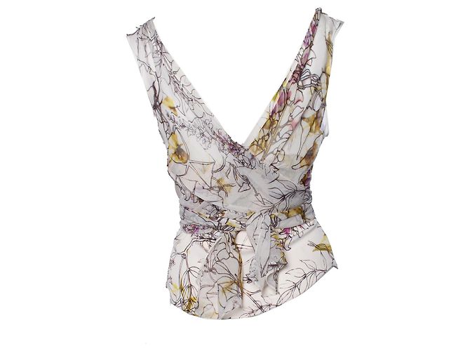 Autre Marque Diane Von Furstenberg, top floral - vista 6