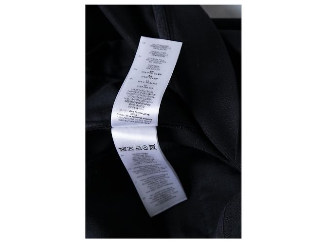 IRO, Folardi Hose mit hoher Taille und Gürtel in Schwarz - Ansicht 7