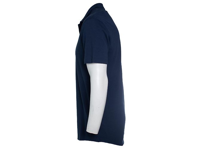 Autre Marque Orlebar brown, polo Massey SS waffle blu - vista 2