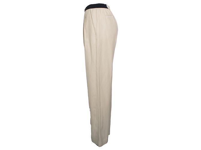 Autre Marque Loulou Studio, pantalones Takaroa beige - vista 2