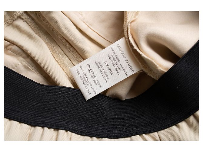 Autre Marque Loulou Studio, pantalones Takaroa beige - vista 6
