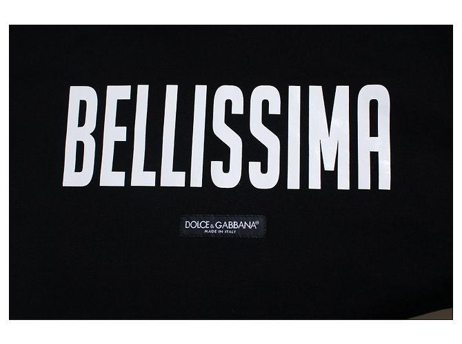 Dolce & Gabbana Dolce Gabbana, cropped tank top bellissima Negro - vista 6