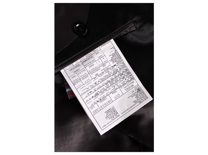 Autre Marque Suitsupply, esmoquin Havana seersucker negro - vista 7