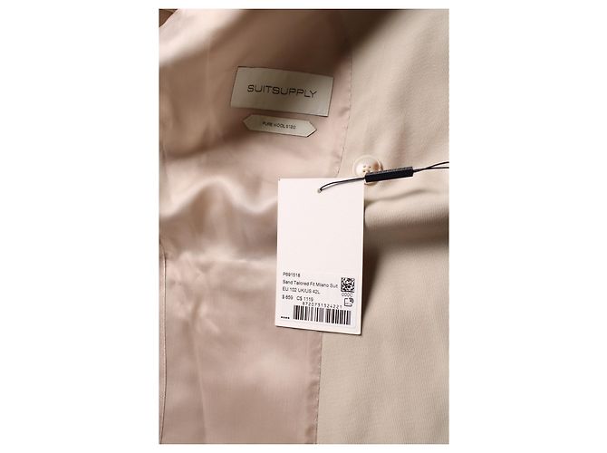 Autre Marque Suitsupply, traje Milano tailored fit, Sand - vista 6