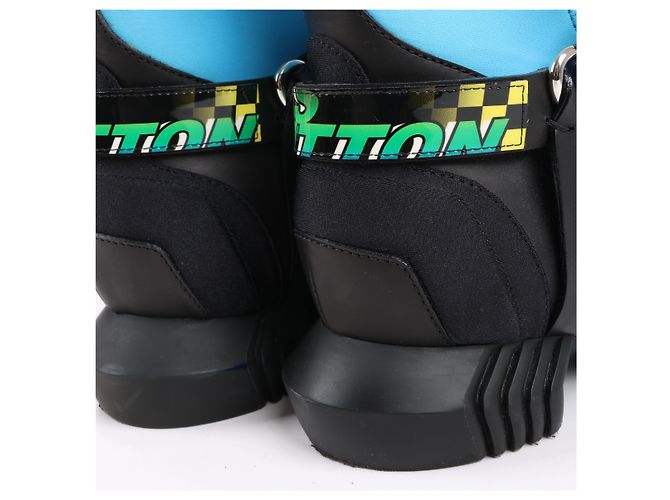 Botín Louis Vuitton Neoprene Deep Sea en azul, talla 39 EU - vista 17
