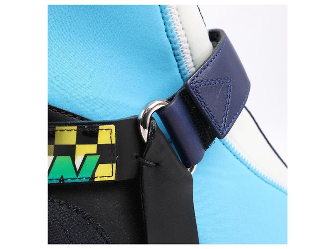 Botín Louis Vuitton Neoprene Deep Sea en azul, talla 39 EU - vista 8