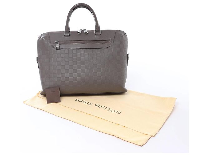 Bolso Louis Vuitton Porte-Documents Jour Damier Infini en Brown N48264 Castaño - vista 16