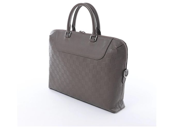 Bolso Louis Vuitton Porte-Documents Jour Damier Infini en Brown N48264 Castaño - vista 4