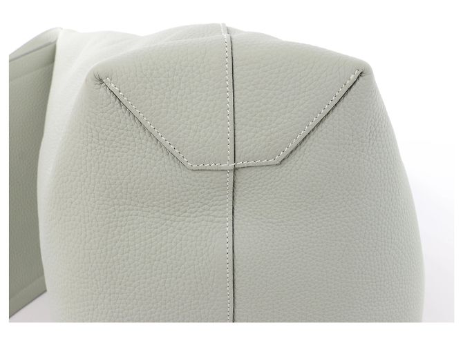 Hermès Cabasellier 46 Taurillon Clemence Schultertasche in Gray Gris Neve B: 2023 Grau - Ansicht 8
