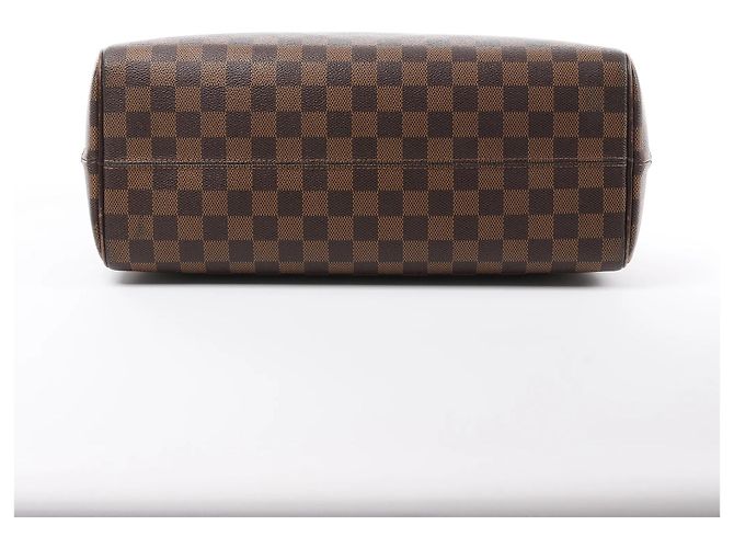 Borsa Louis Vuitton Nolita Damier Ebene in marrone N41455 Rosso - vista 8