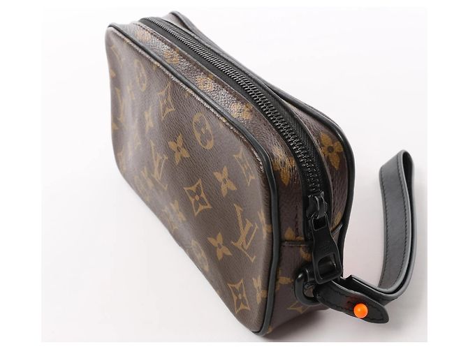 Louis Vuitton Solar Ray Pochette Volga Monogram Clutch in Marrone M44482 - vista 5