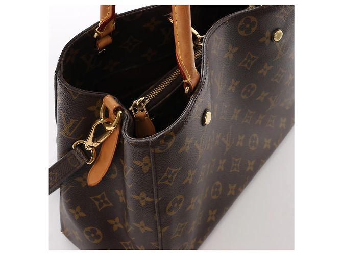 Bolso 2Way Louis Vuitton Montaigne MM Monogram Canvas en marrón M41056 Burdeos - vista 5