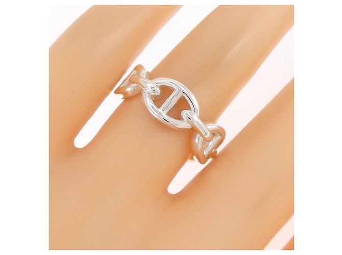 Ring Anillo Hermès Chaine d'Ancre Enchainée - vista 4