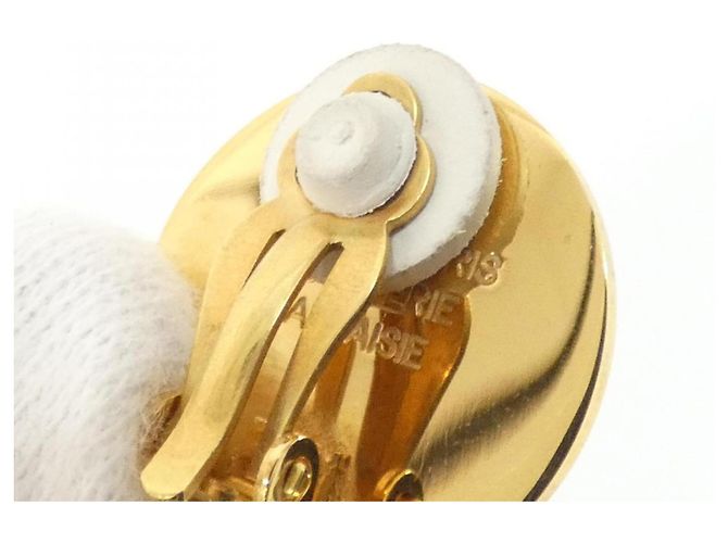 Orecchini a clip Hermès Sellier D'oro - vista 5