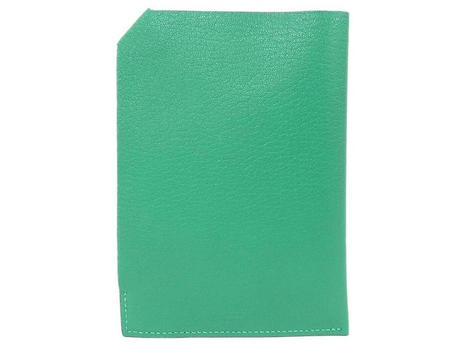 Hermès Hermes Tarmac PM 078384CK Porta Passaporto Verde - vista 2