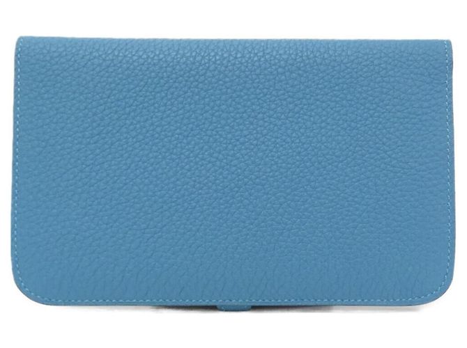 Hermès Hermes Dogon Duo Wallet Turquoise - view 2