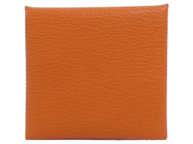 Hermès Hermes Bastia Coin Purse in Feu Red - view 2