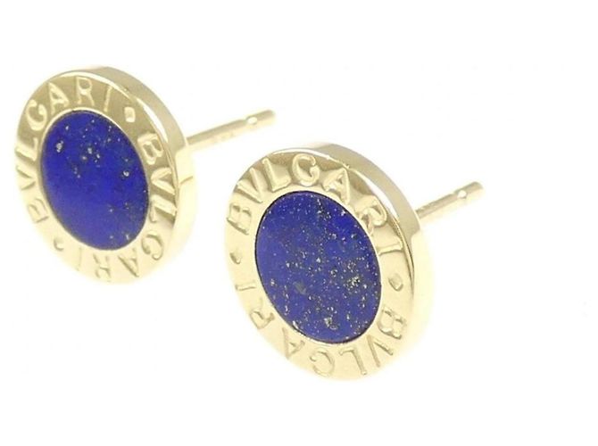 Bulgari Pendientes de botón Bvlgari en oro amarillo de 18K Dorado - vista 2