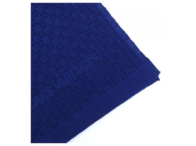 Louis Vuitton M75352 Cashmere Stole Blue - view 2