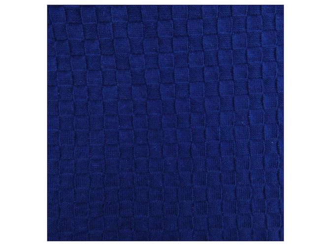 Louis Vuitton M75352 Cashmere Stole Blue - view 4