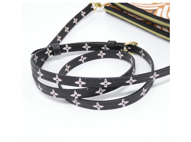 Louis Vuitton LV Crafty Pochette Double Zip Shoulder Bag Crudo Caramelo - vista 3