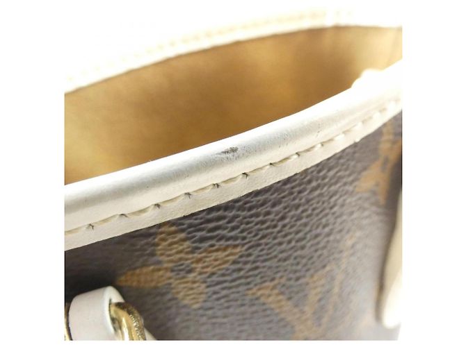 Bolsa de mão Louis Vuitton LV Match Nano Bucket Marrom - vista 5