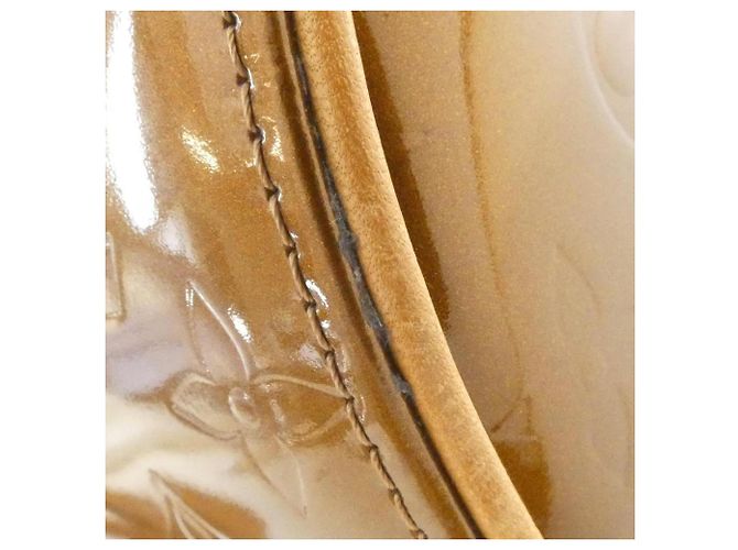 Borsa Louis Vuitton Vernis Bedford Bronzo - vista 4