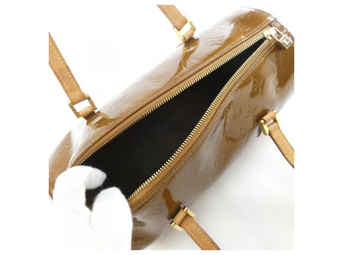 Borsa Louis Vuitton Vernis Bedford Bronzo - vista 7