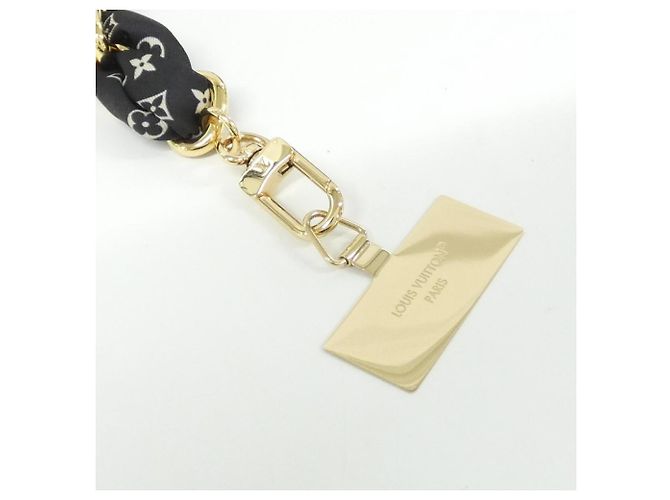 Louis Vuitton Monogram Silhouette Taschenanhänger Schwarz - Ansicht 2