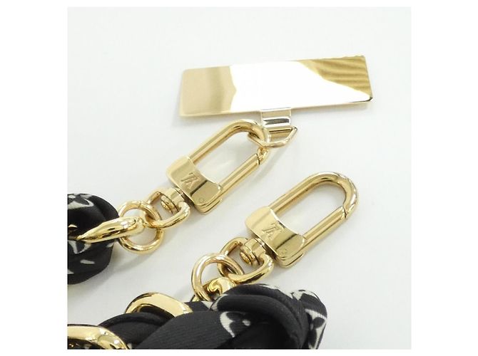 Louis Vuitton Monogram Silhouette Taschenanhänger Schwarz - Ansicht 6