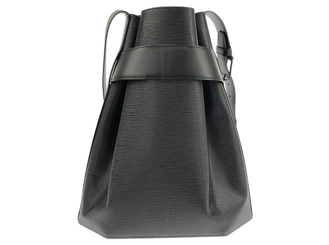 Louis Vuitton Epi Sac des Paules Shoulder Bag Nero - vista 2