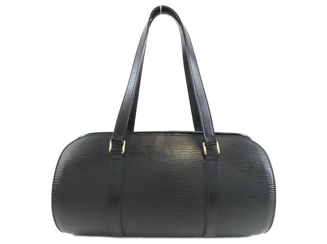 Louis Vuitton Epi Soufflot Handtasche Schwarz - Ansicht 2