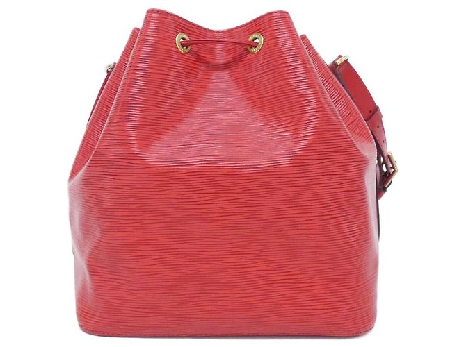 Noe Louis Vuitton Epi Petit Noé Schultertasche Rot - Ansicht 2