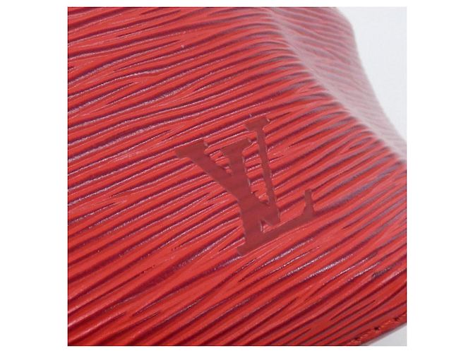 Noe Louis Vuitton Epi Petit Noé Schultertasche Rot - Ansicht 4