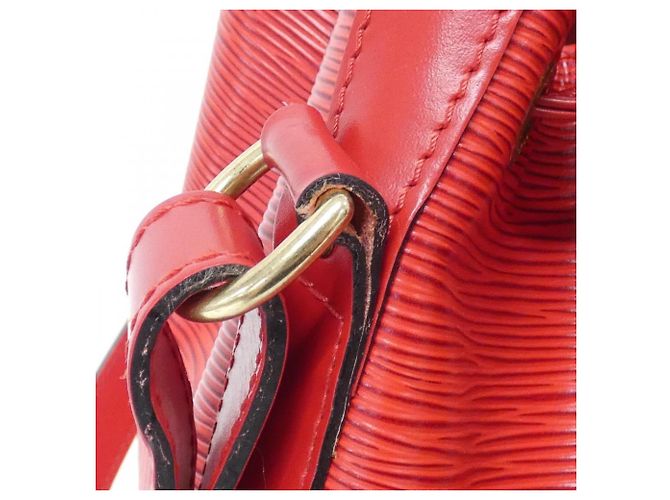 Noe Louis Vuitton Epi Petit Noé Schultertasche Rot - Ansicht 5