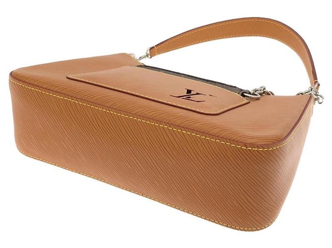 Bolsa de Ombro Louis Vuitton Epi Marelle M80794 Marrom - vista 3