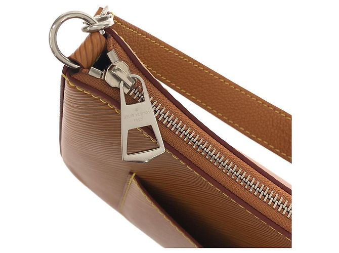 Bolsa de Ombro Louis Vuitton Epi Marelle M80794 Marrom - vista 5