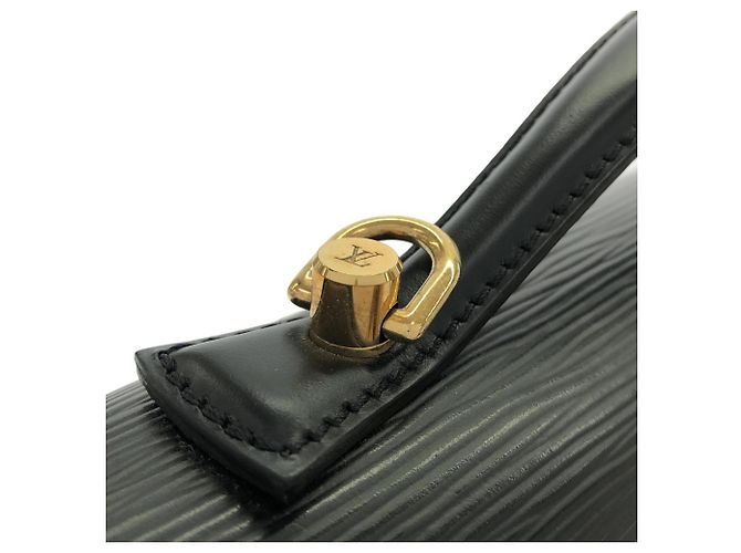 Louis Vuitton Epi Monceau Handtasche Schwarz - Ansicht 4