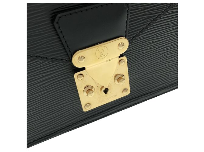Louis Vuitton Epi Monceau Handtasche Schwarz - Ansicht 5