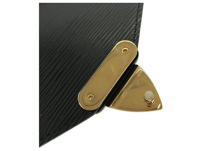 Louis Vuitton Epi Monceau Handtasche Schwarz - Ansicht 9