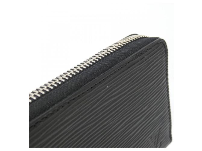 Louis Vuitton Epi Portefeuille Clemence Wallet Negro - vista 5