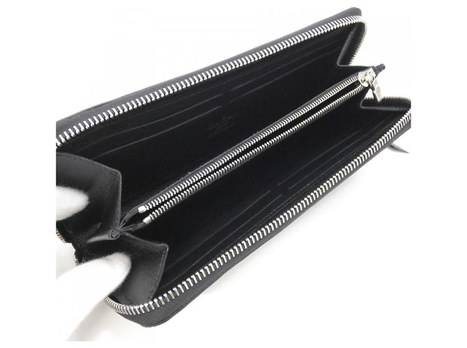Louis Vuitton Epi Portefeuille Clemence Wallet Negro - vista 6