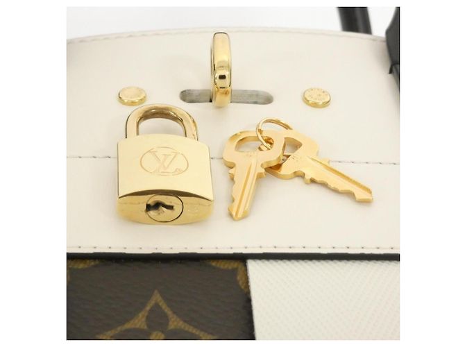 Borsa Louis Vuitton City Steamer MM Bianco - vista 7