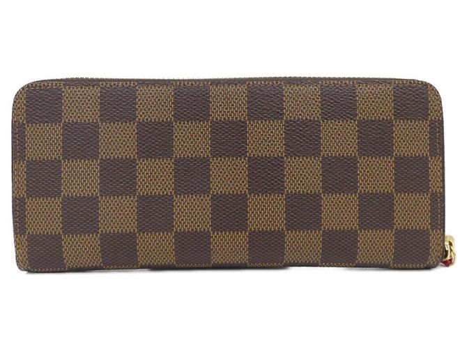 Louis Vuitton Damier Portefeuille Clemence Wallet Fucsia Damier ebene - vista 2