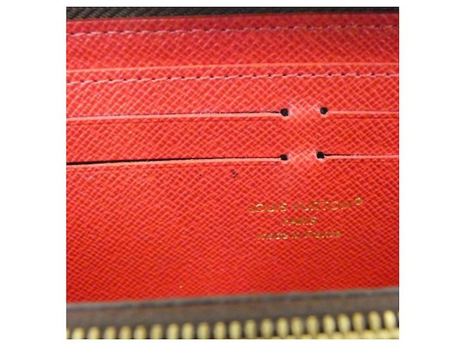 Louis Vuitton Damier Portefeuille Clemence Wallet Fucsia Damier ebene - vista 7