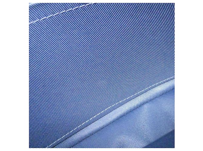 Borsa a tracolla Louis Vuitton Damouflage Trio Messenger Blu - vista 8