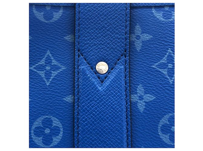 Louis Vuitton Taiga Lama Weekend Tote Blau - Ansicht 3